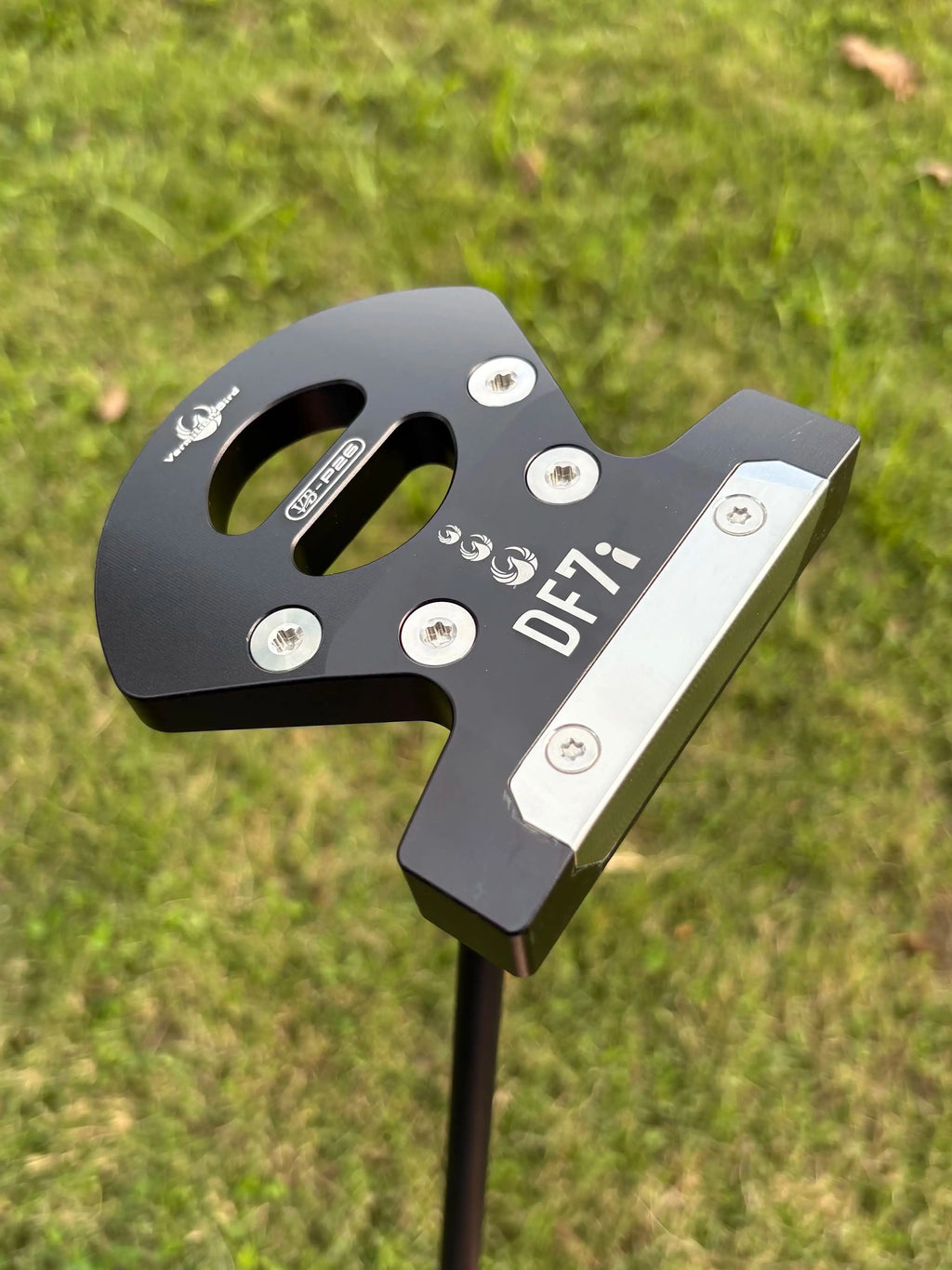 Vermilion Bird Aluminum Golf Putter, Zero Torque High MOI Mallet Putter for Perfect Face Square Stability, Accurate Alignment