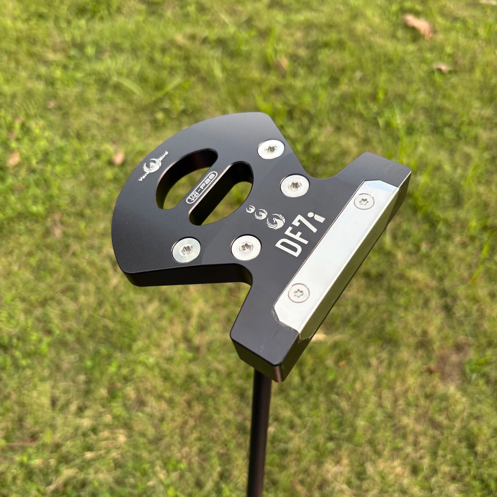 Vermilion Bird Aluminum Golf Putter, Zero Torque High MOI Mallet Putter for Perfect Face Square Stability, Accurate Alignment